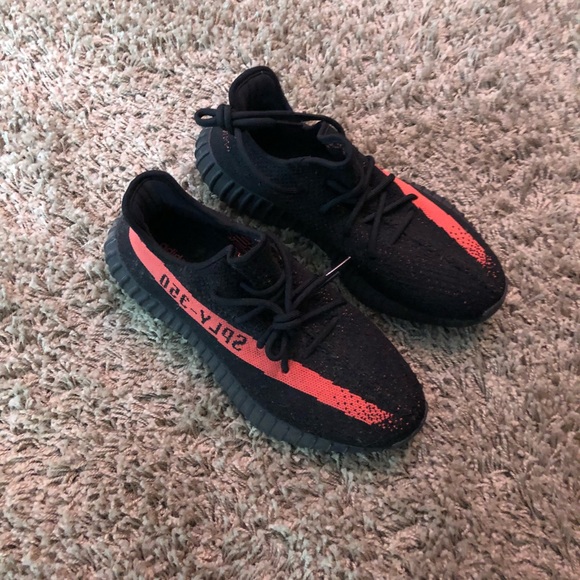 Yeezy Adidas 350 boost V2 red ***SOLD*** - Picture 2 of 6